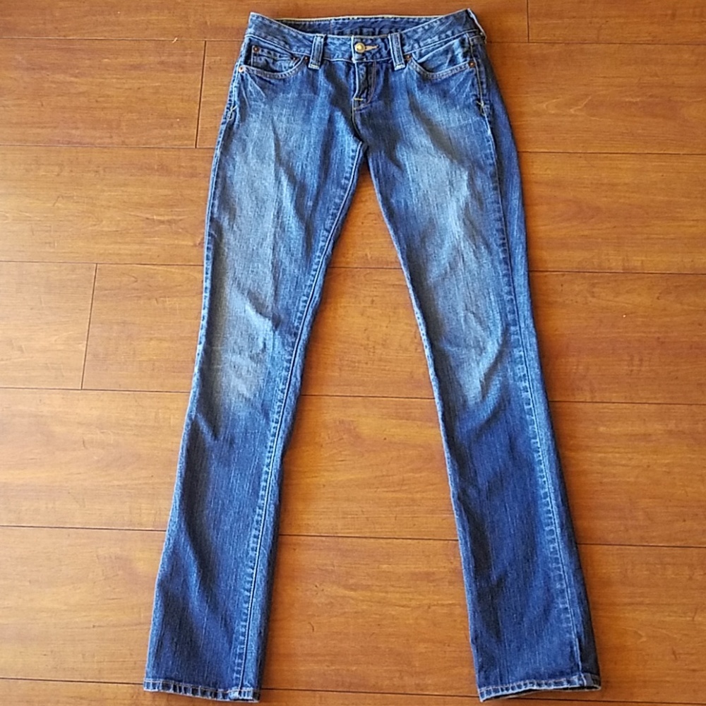 Y2K Lucky Brand Low Rise Straight Leg Jeans